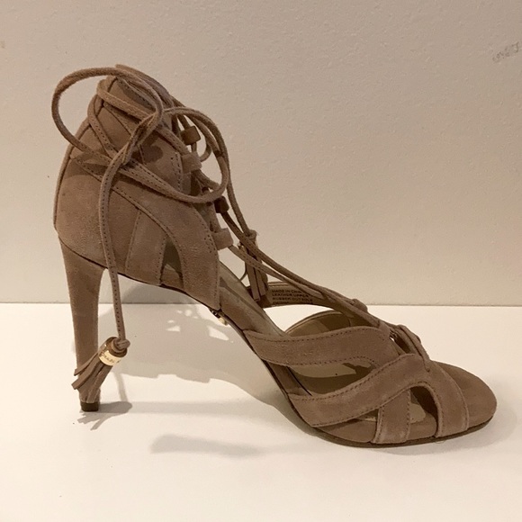 Michael Kors Mirabel Suede Sandals - Picture 6 of 12